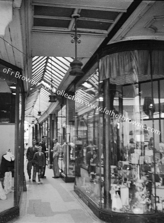 SHOPPING ARCADE WITH SHOPPERS